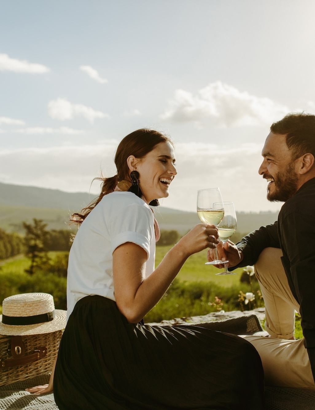 A date in the wine mountains