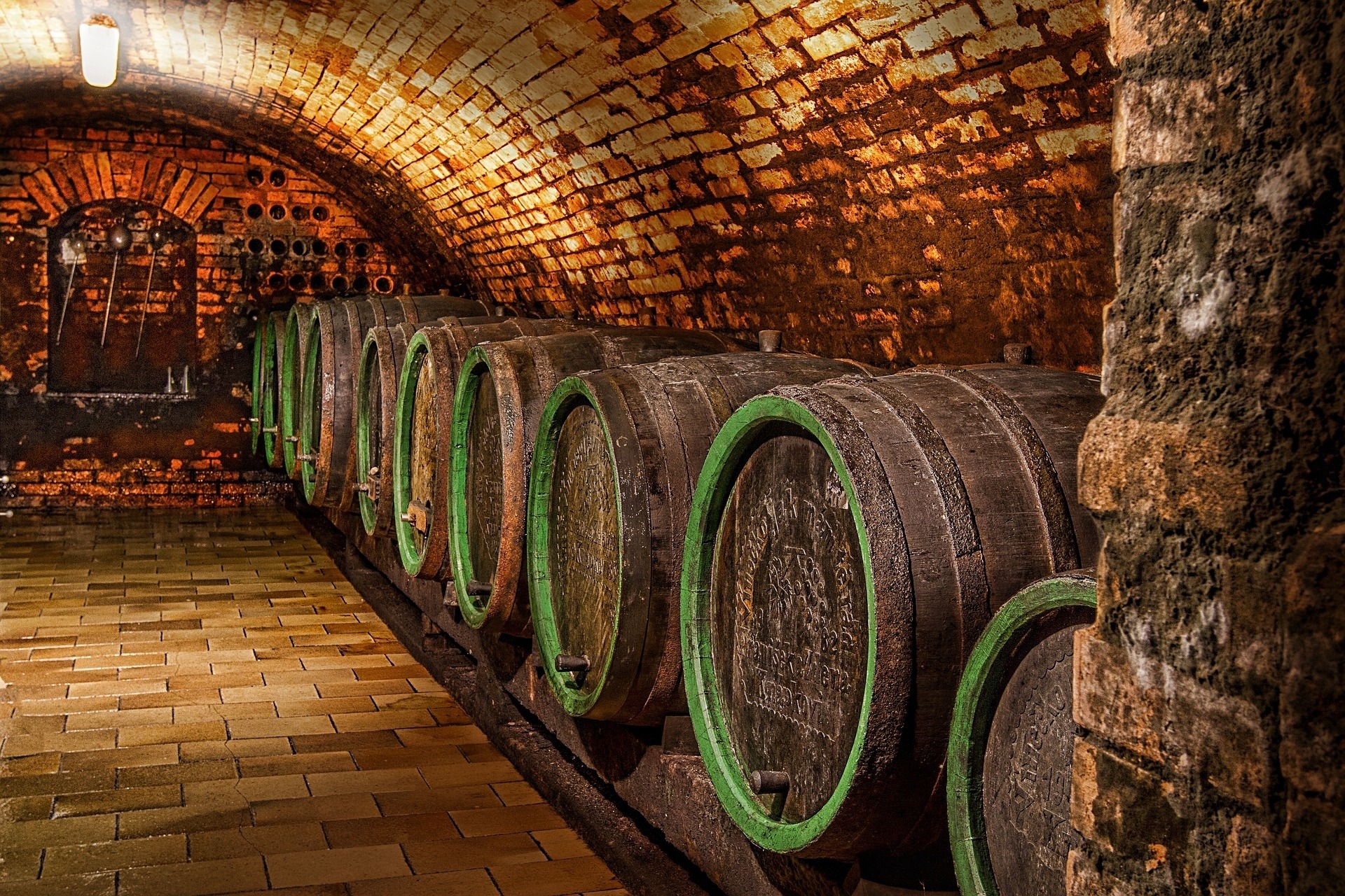 Barrel tastings, Seggau Castle
