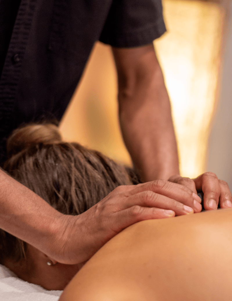 Schulter-und Nackenmassage