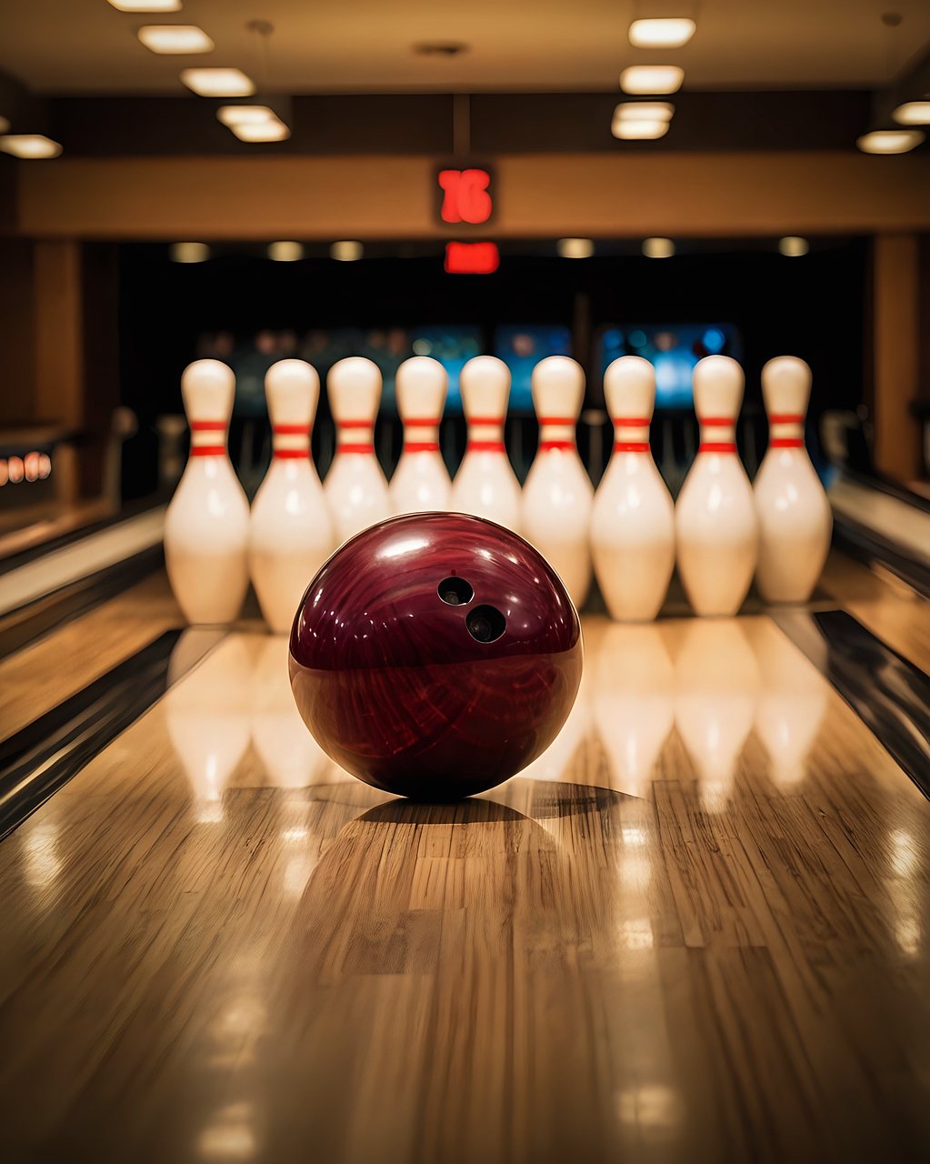 Bowling tournament with Nili