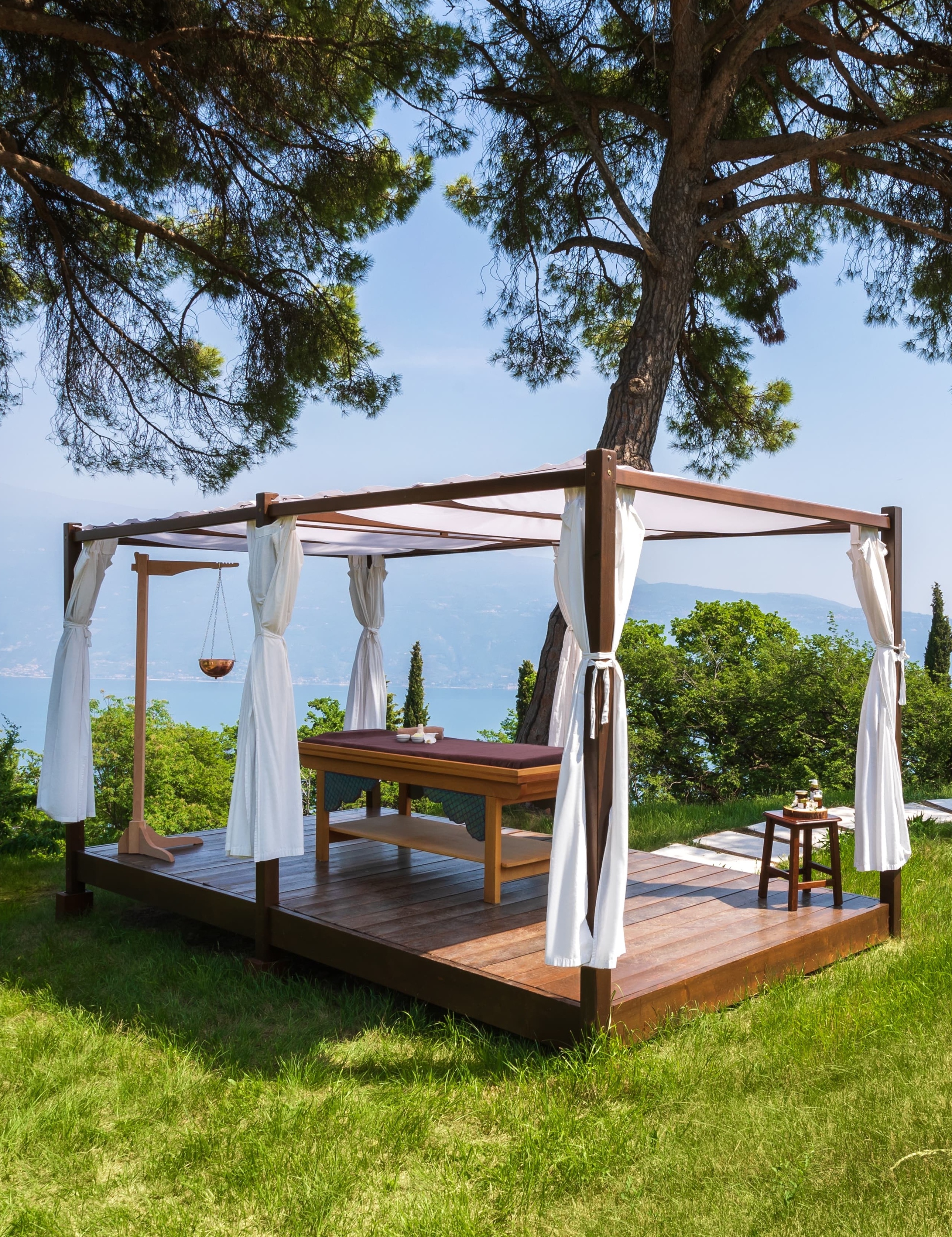 Massage with a view... for two