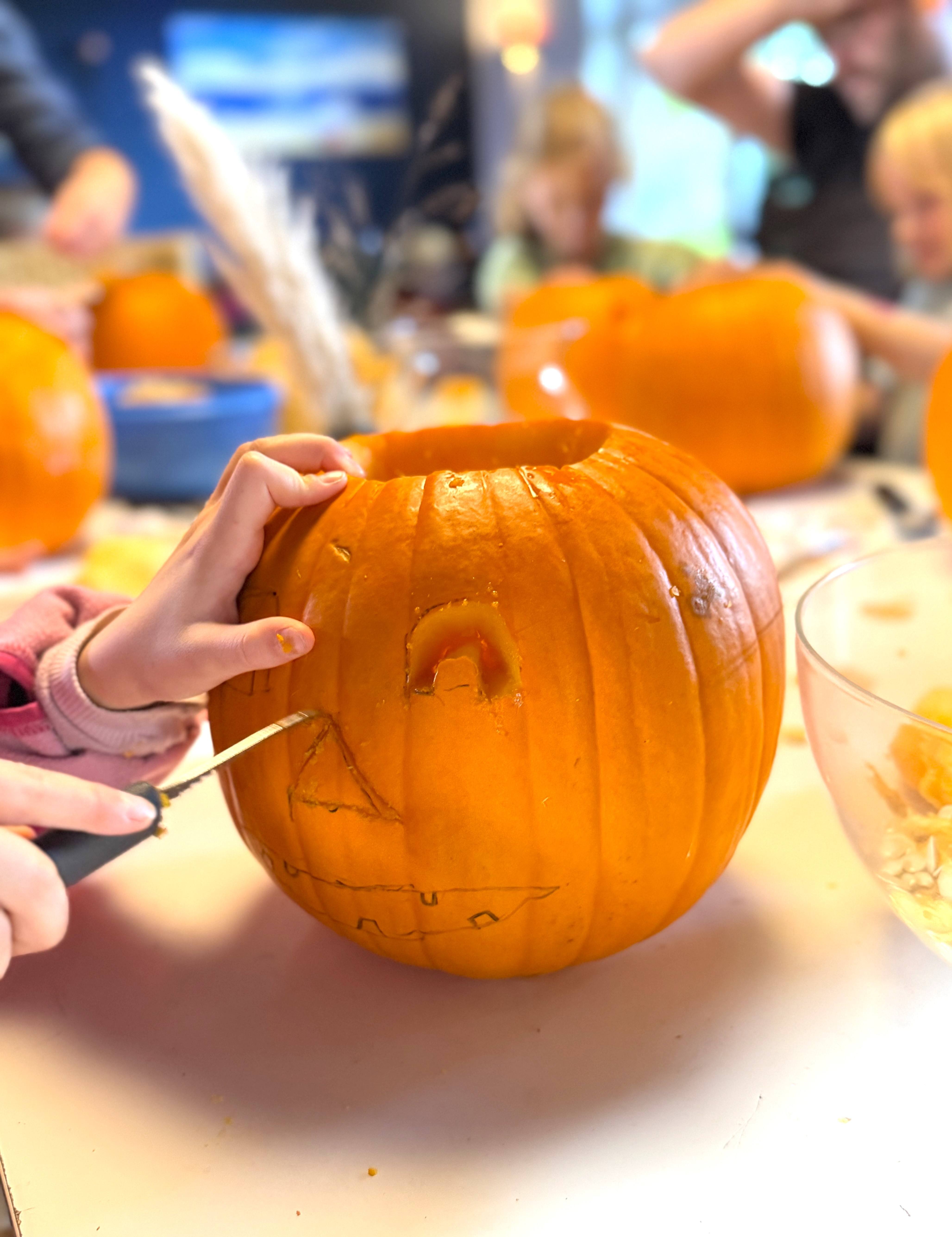 Pumpkin carving