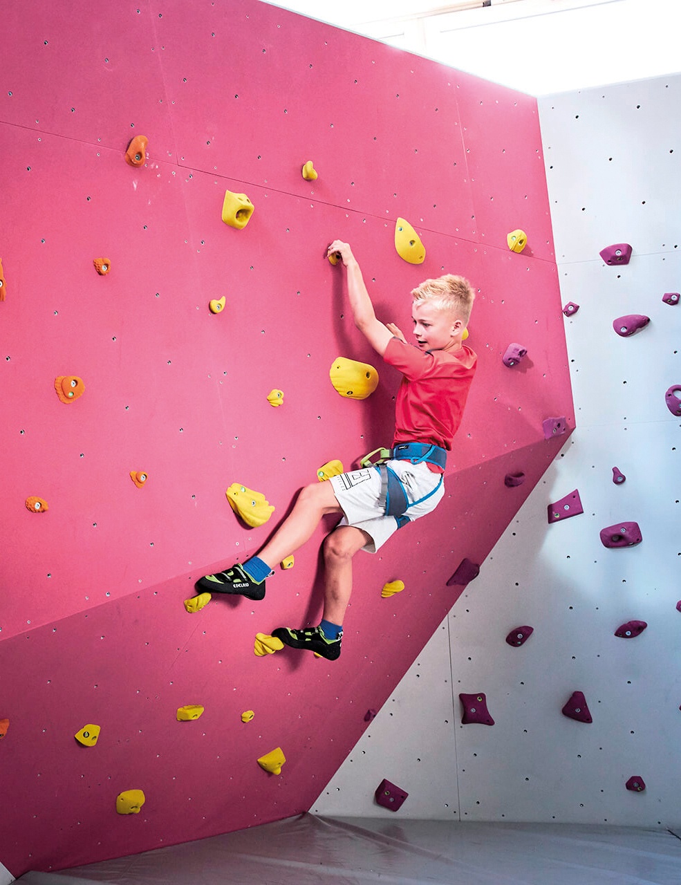 Kletterausweis (ab 6 Jahr mit Begleitung, Kosten 10€ pro Person)