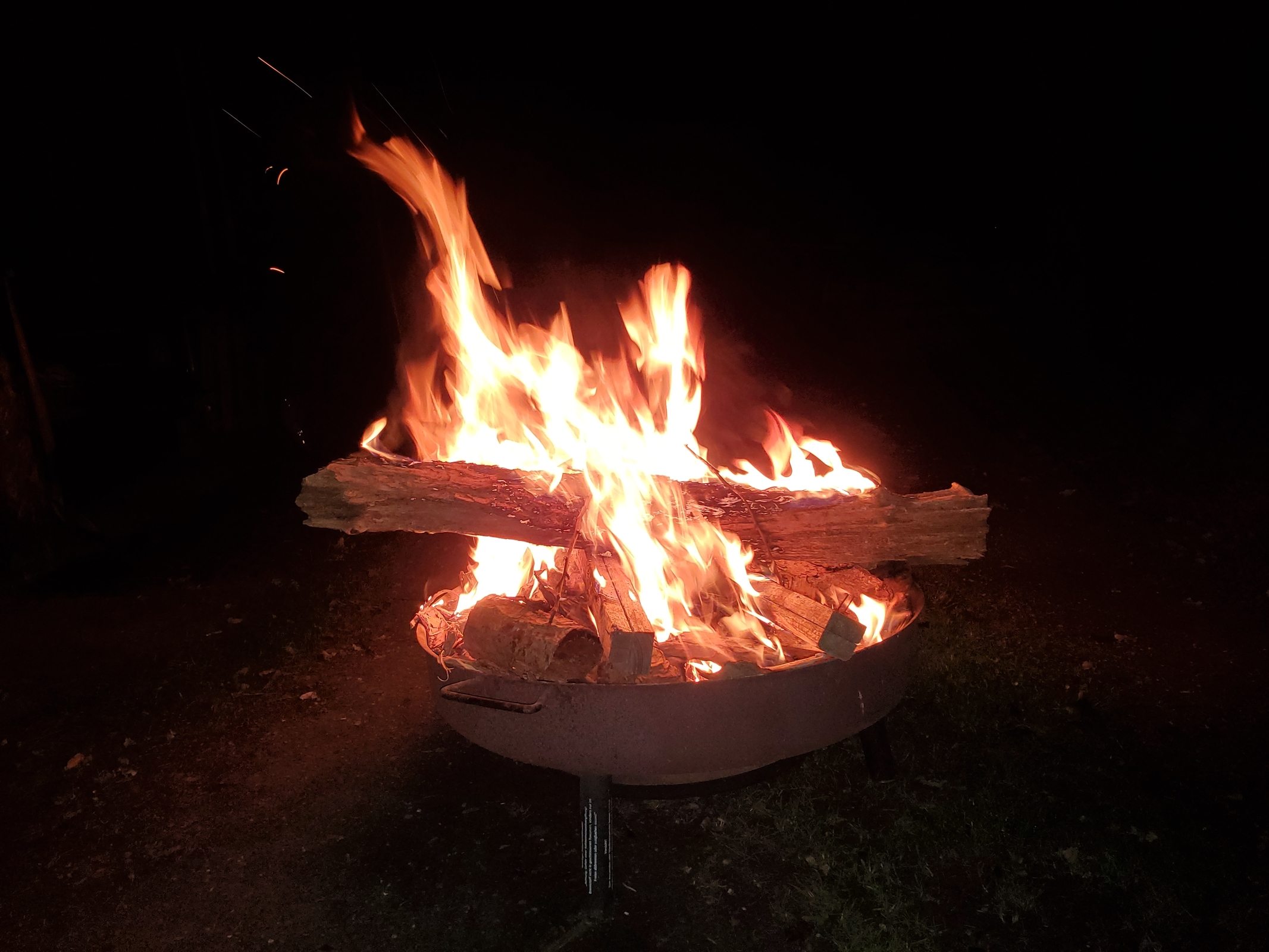 Feuerschale - Abend mit Stockbrot und Marshmallows - Magische Momente!