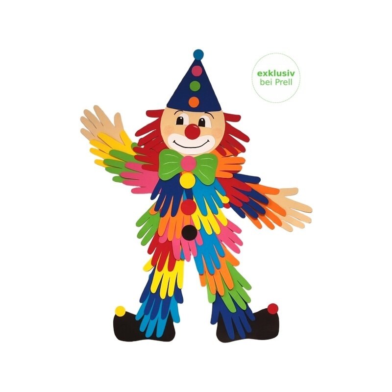 Clown Basteln im Kids Club
