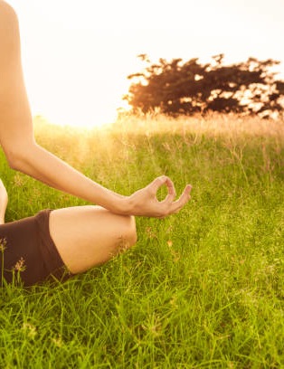 Sunset meditation