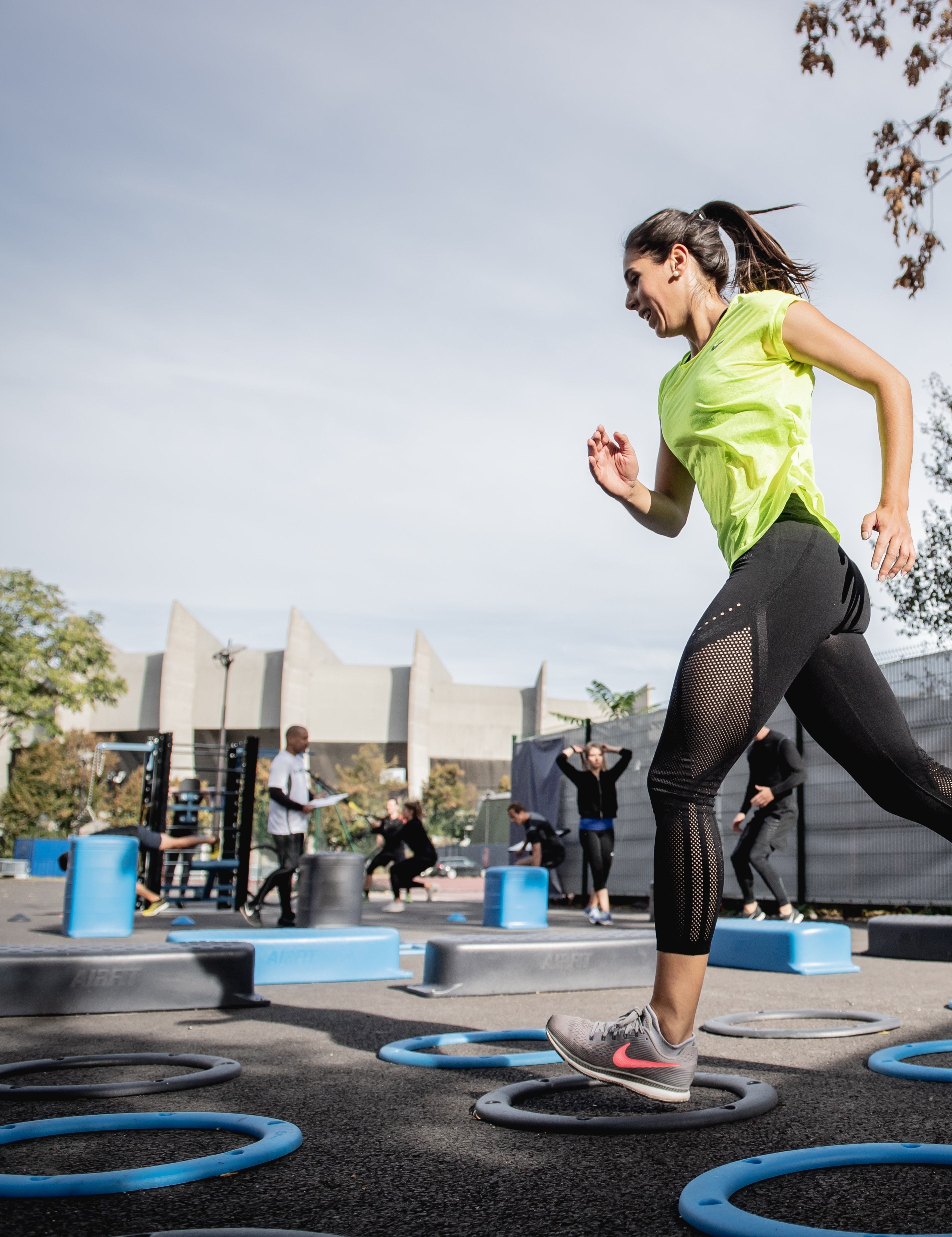 Urban Outoor-Circuit Training mit Tom