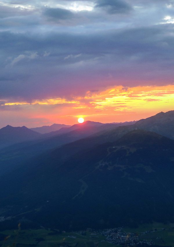 Sunrise on the Saile 