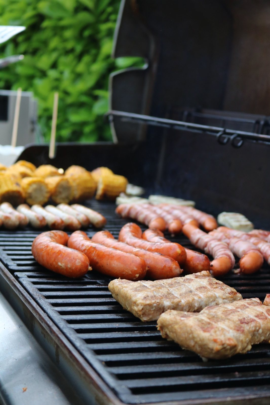 Summer evening with BBQ