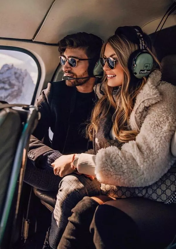 Hoch hinaus beim Helikopter-Rundflug