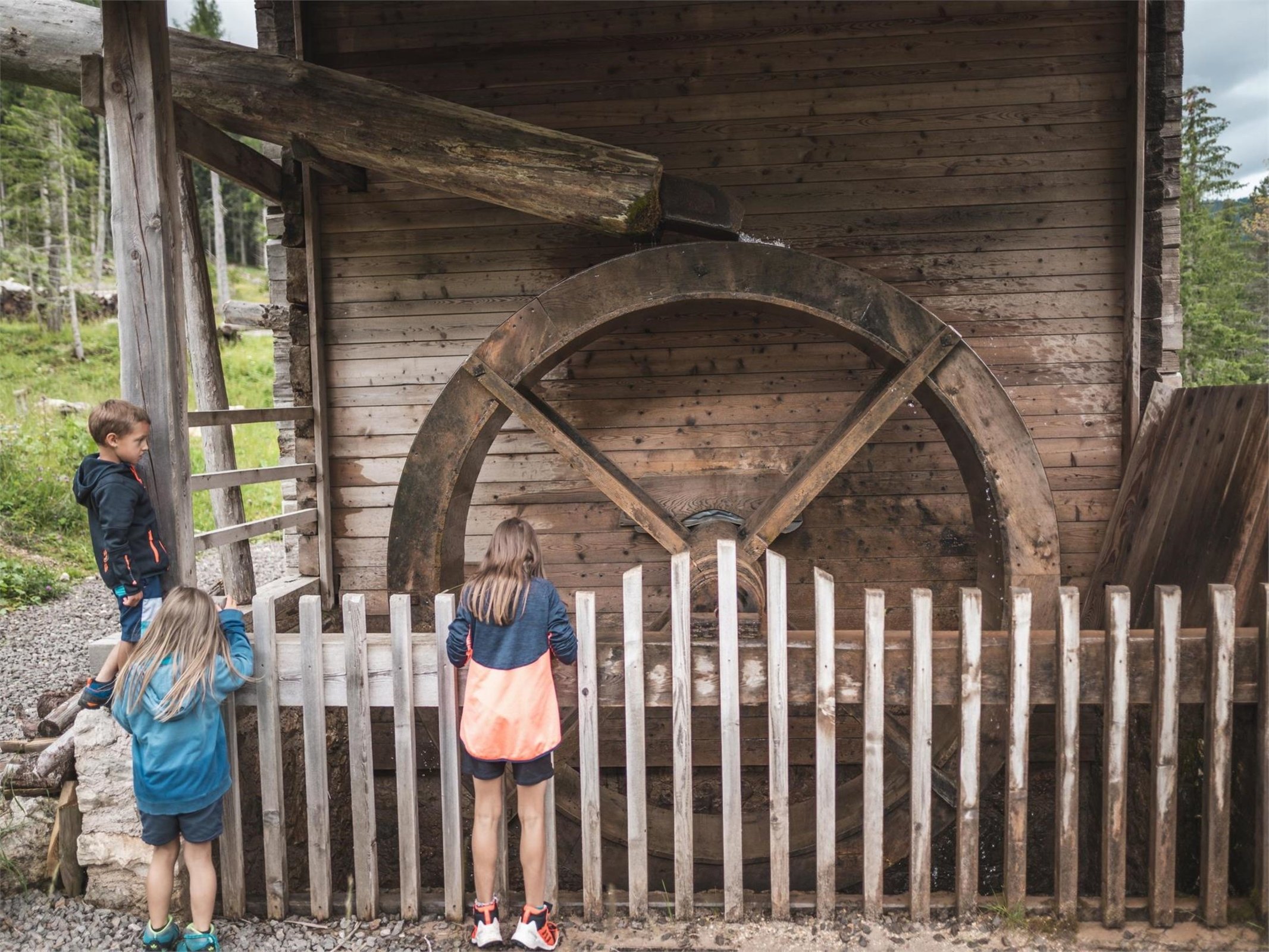 Short hike with a visit to the flour mill image