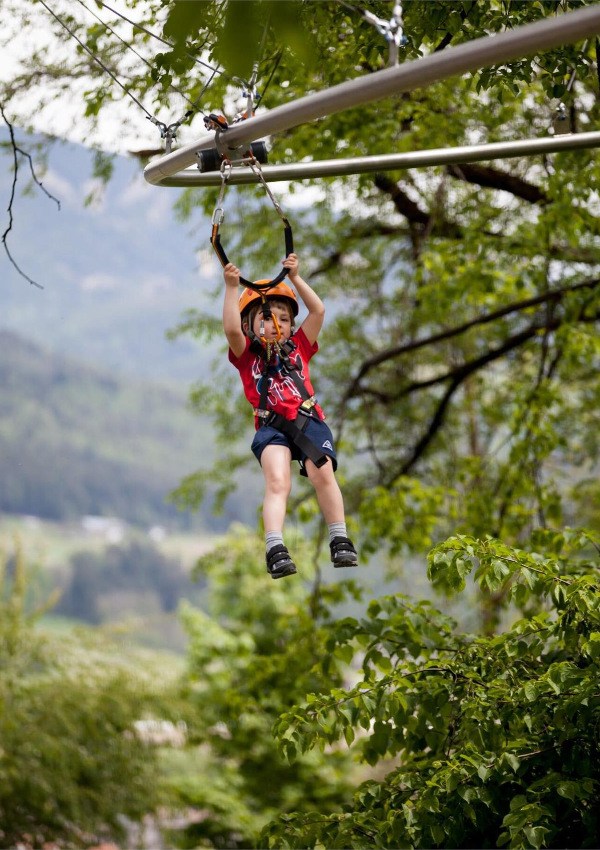 Fly-line Wasserfall