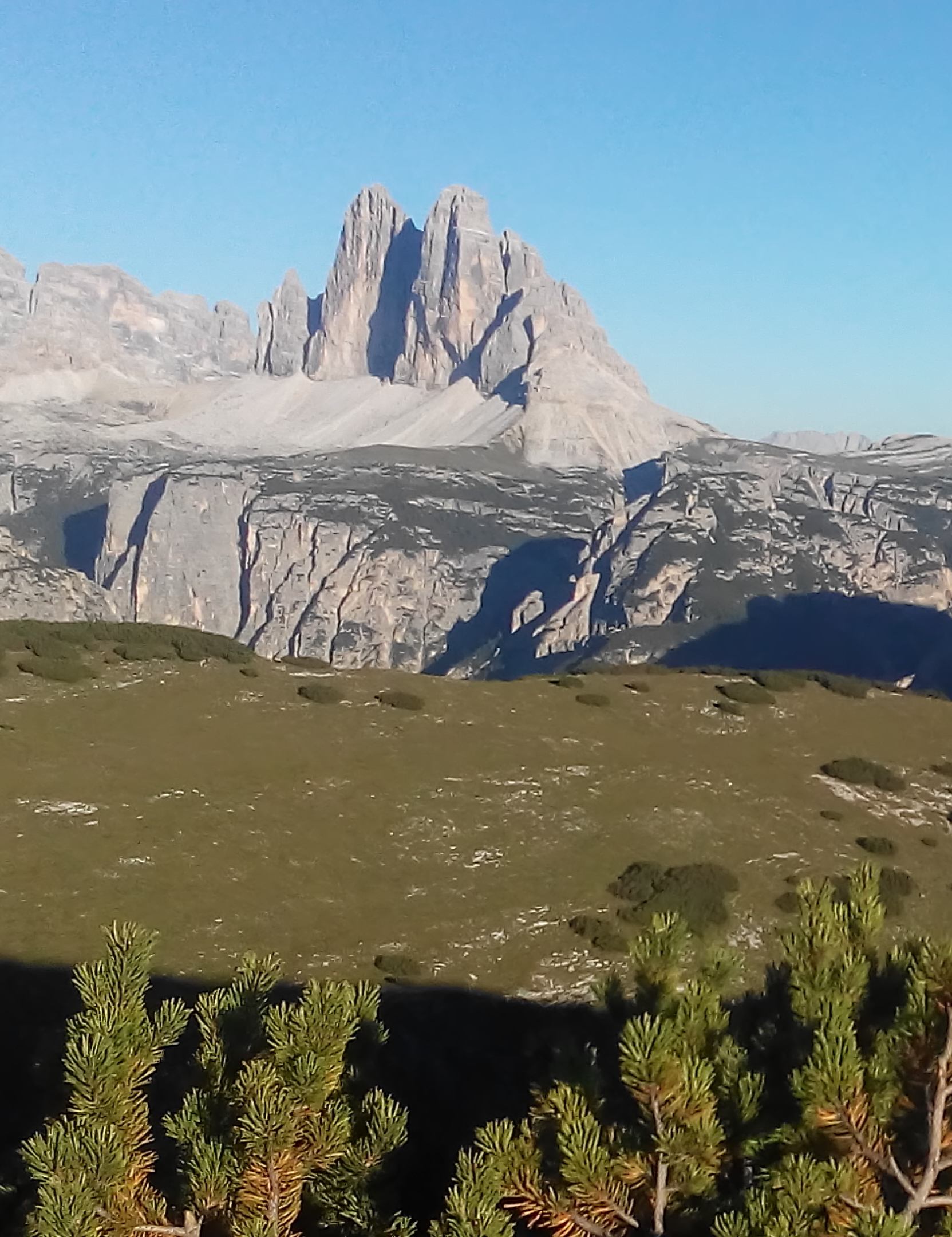 Friday: Strudelkopf 2307m. Dolomites UNESCO World Heritage Site.