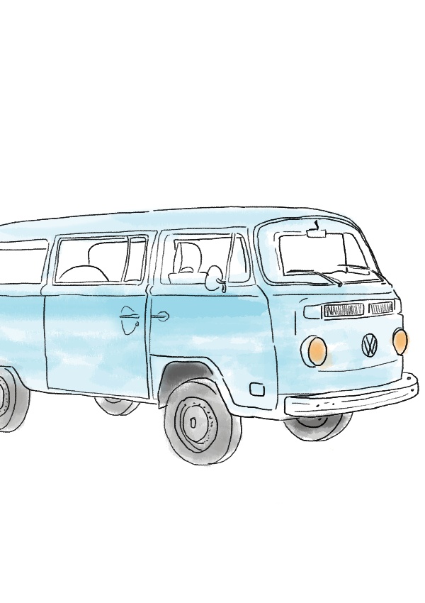 VW Bus Bulli T2 1977