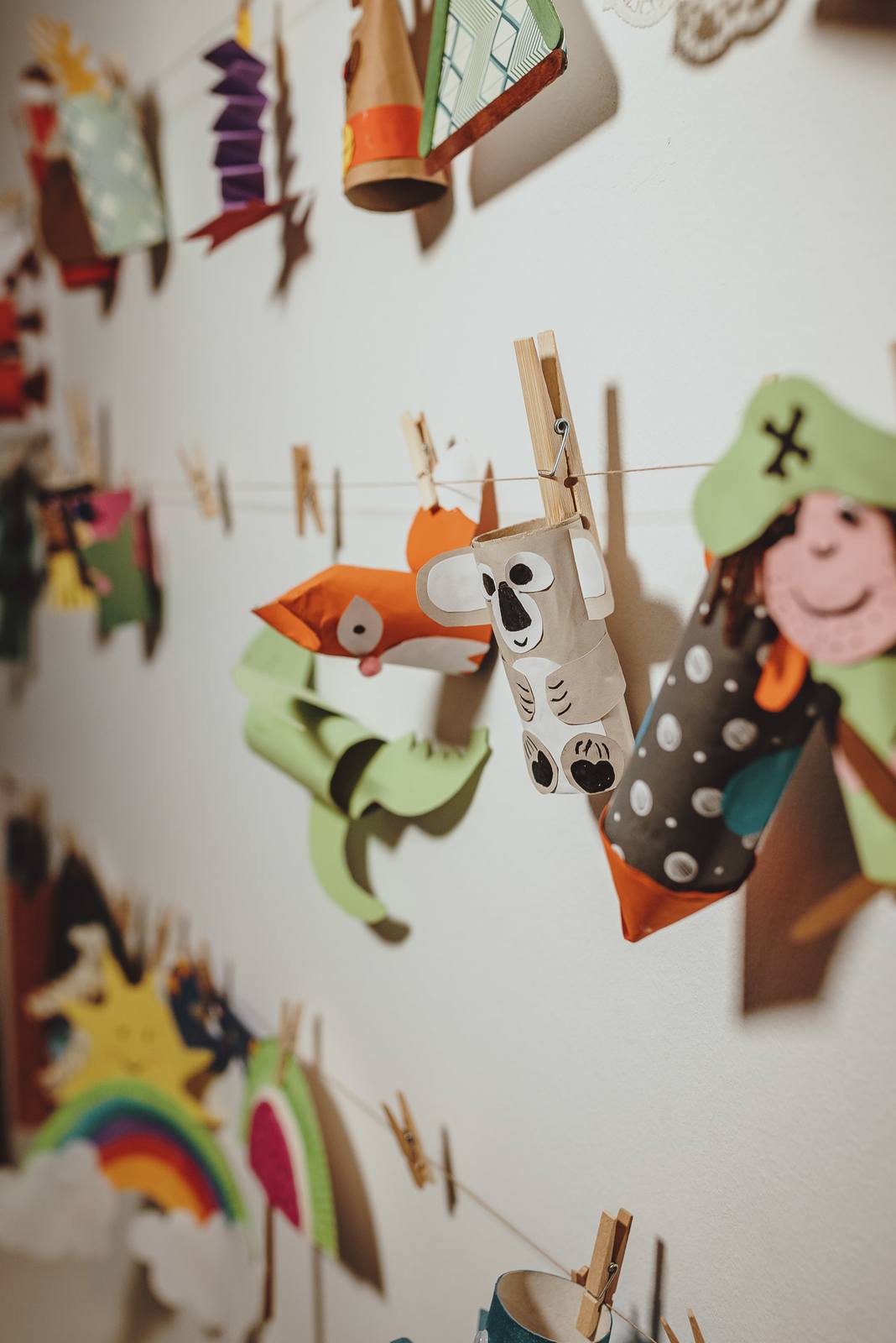 3D animals craft with our childcare Silvia 