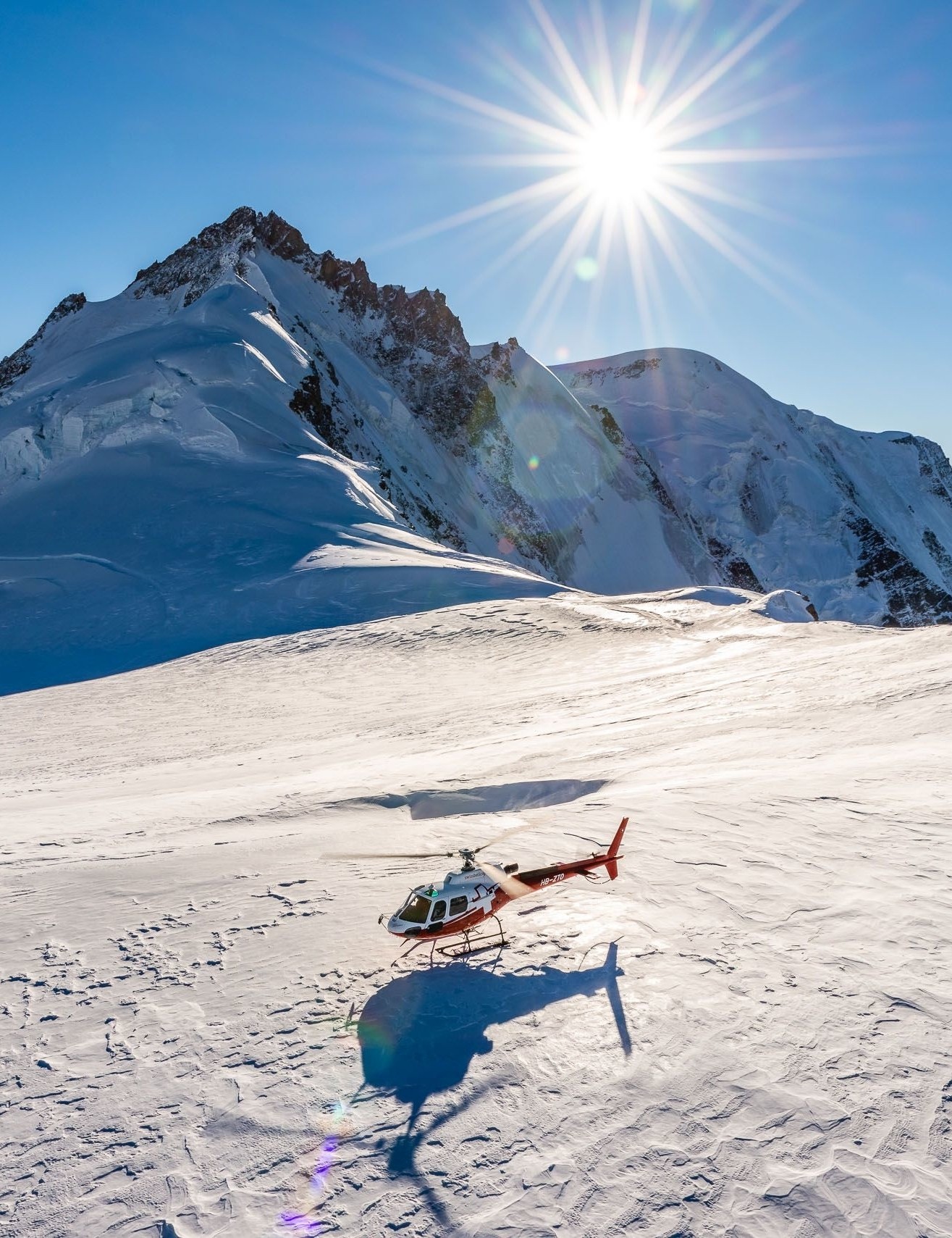 Helikopterflug