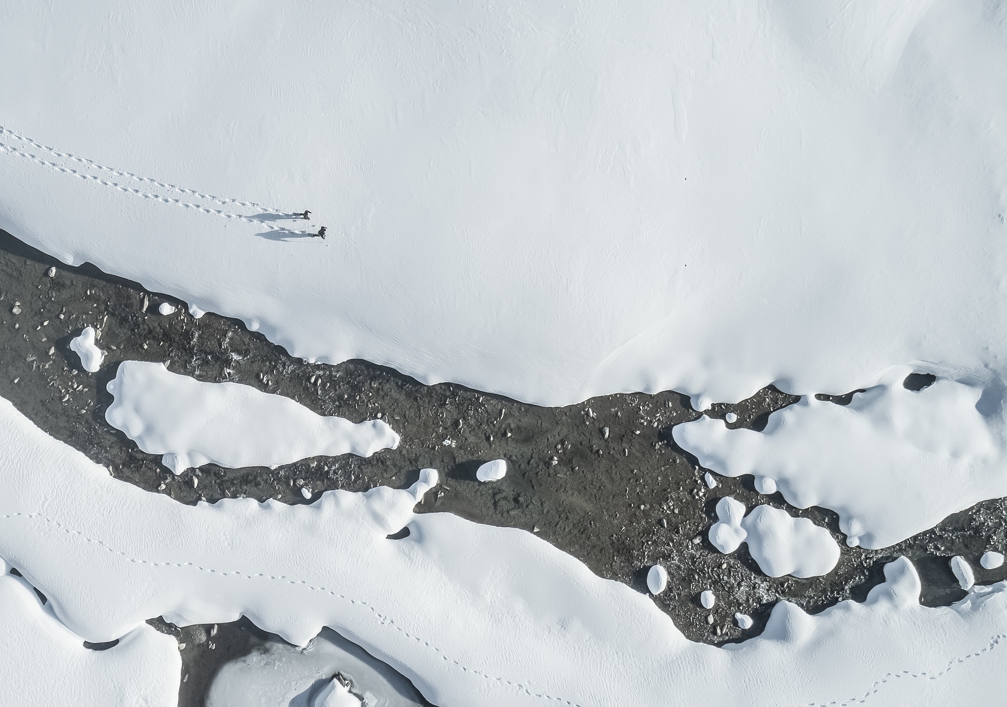 * Winterwanderung im Pragsertal mit Sonja