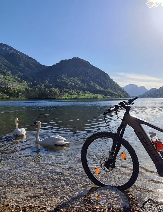 Biketour zum Traunsee mit Aufenthalt in Gmunden direkt am See