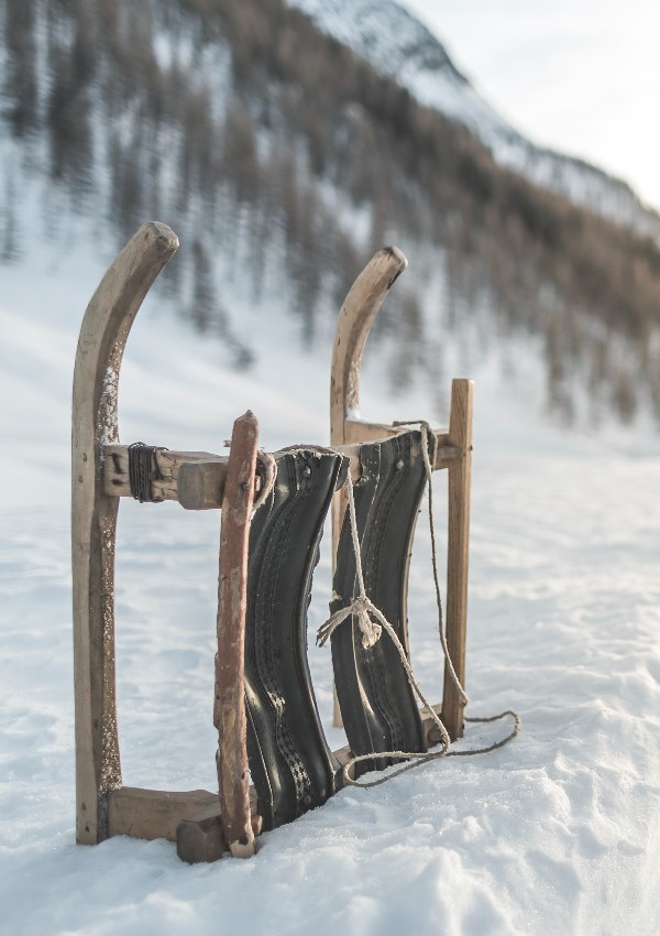 * Winter excursion to the Innerhofer hut followed by toboggan run with Sonja