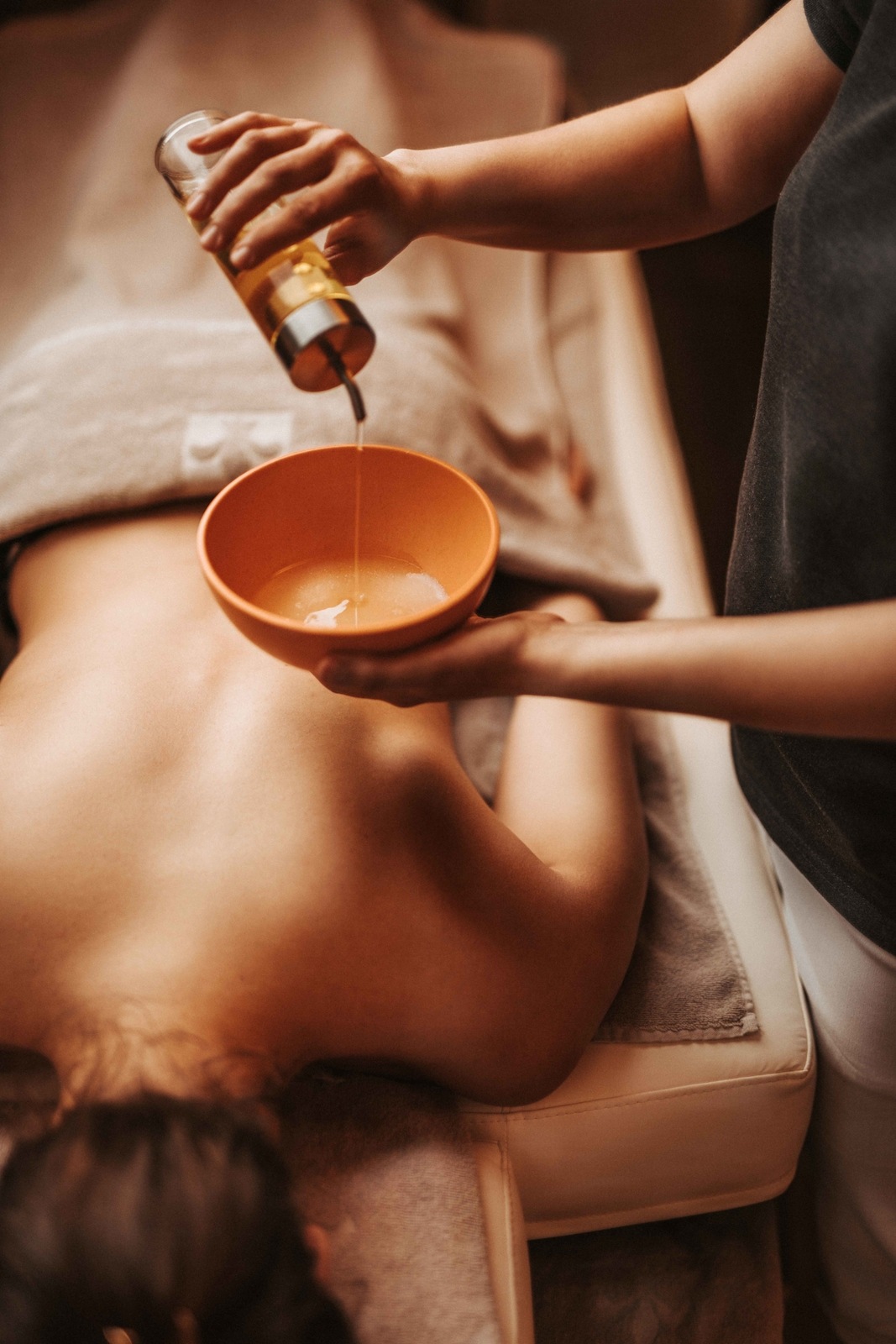 Body scrub with full body massage