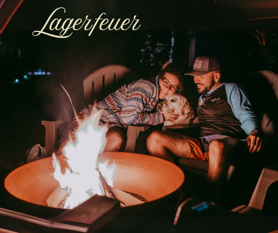 Campfire romance: a cozy finale under the starry sky