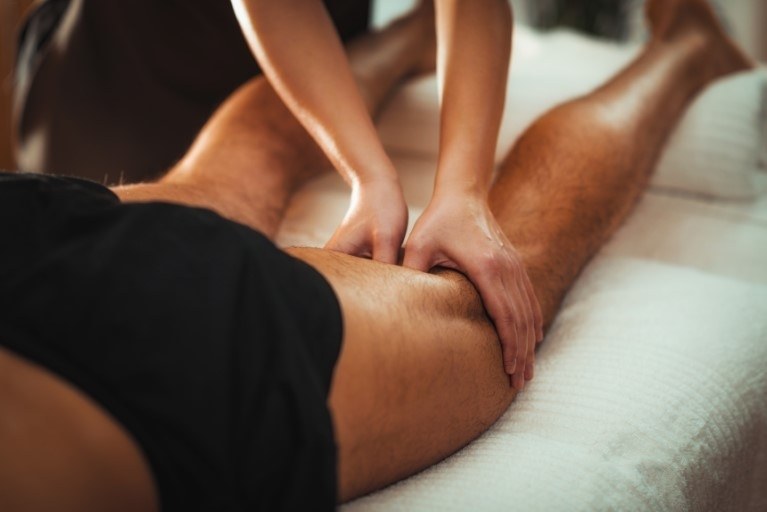 Regenerierende Sportmassage