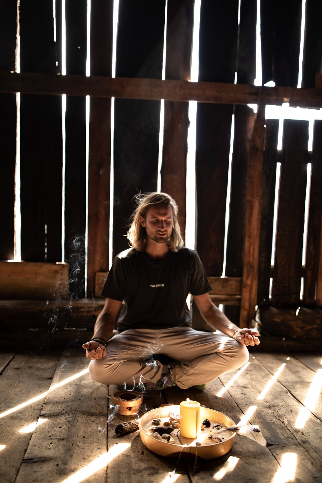 Stille (er)leben. Mindful Räucher Meditation 