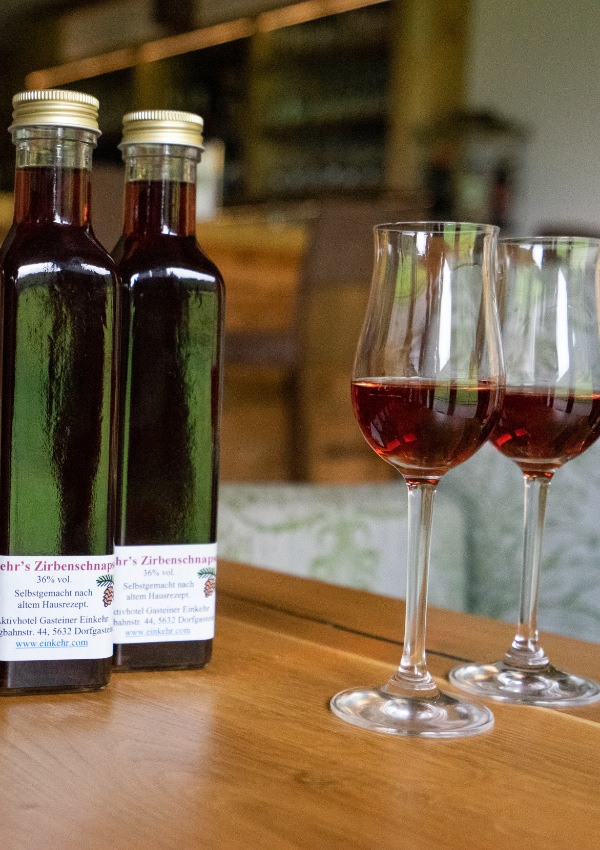 Robert's Swiss stone pine schnapps