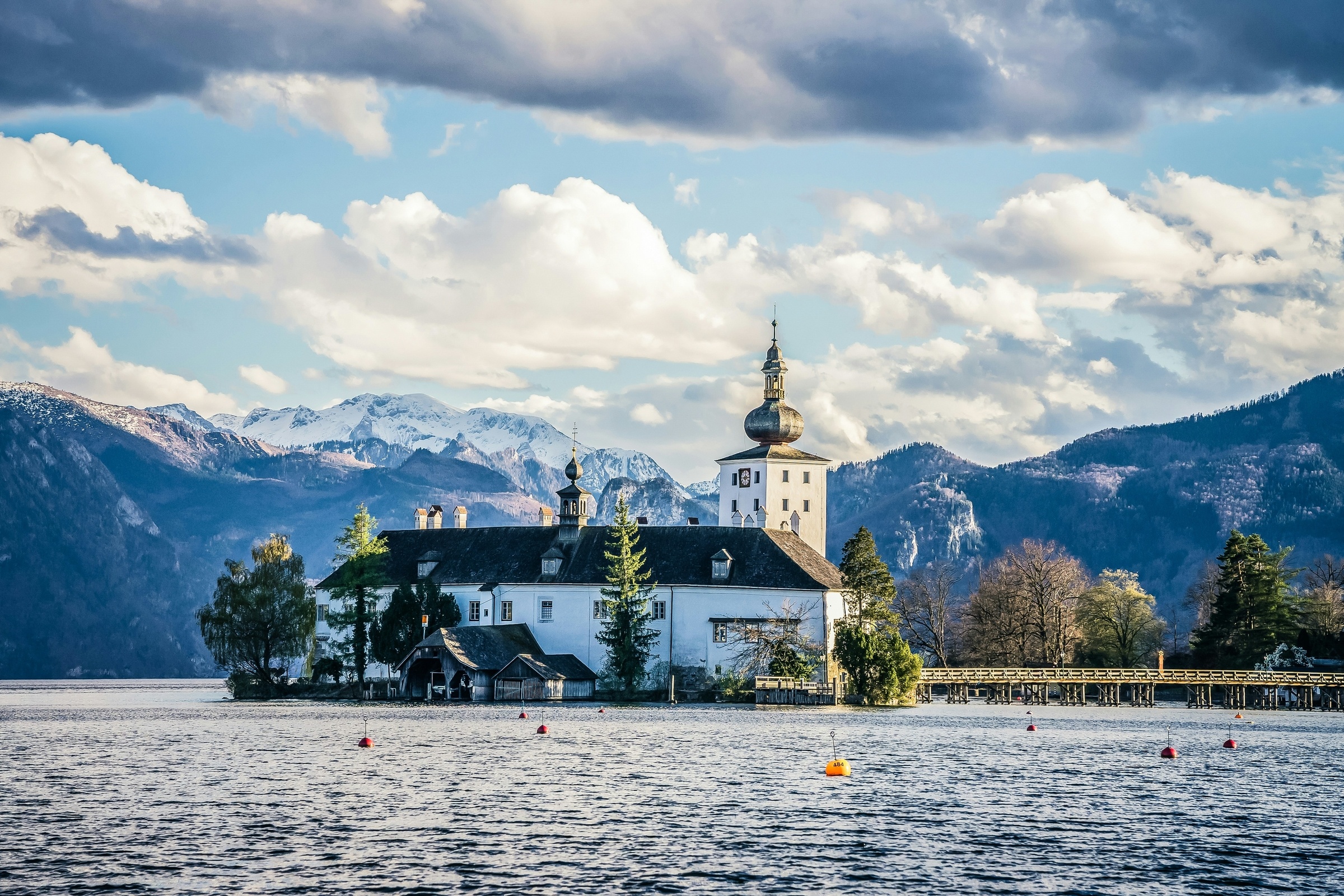 Gmunden on Lake Traunsee