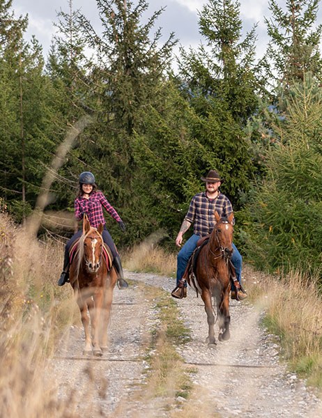 Esperienza a cavallo al Gruberhof