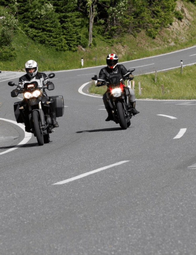 Motorrad Tour mit dem Gastgeber 
