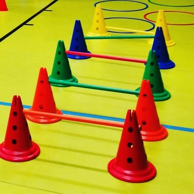 Children's gymnastics course for families with kids up to 6 years old