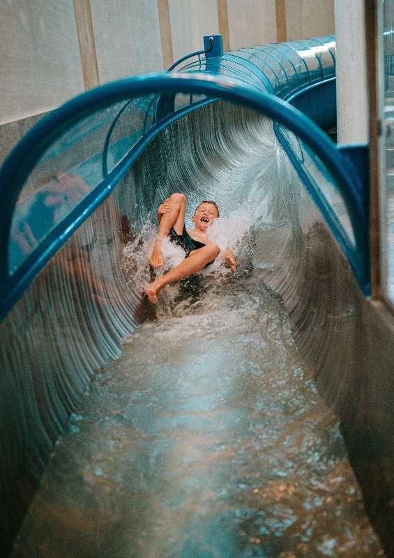 Teen Aqua-Fun - slide contest and water polo