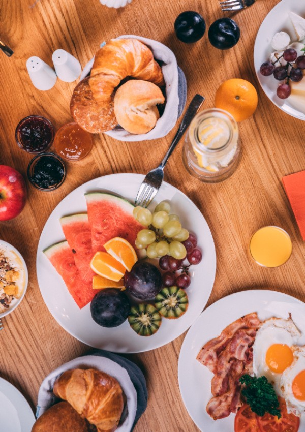 Breakfast buffet