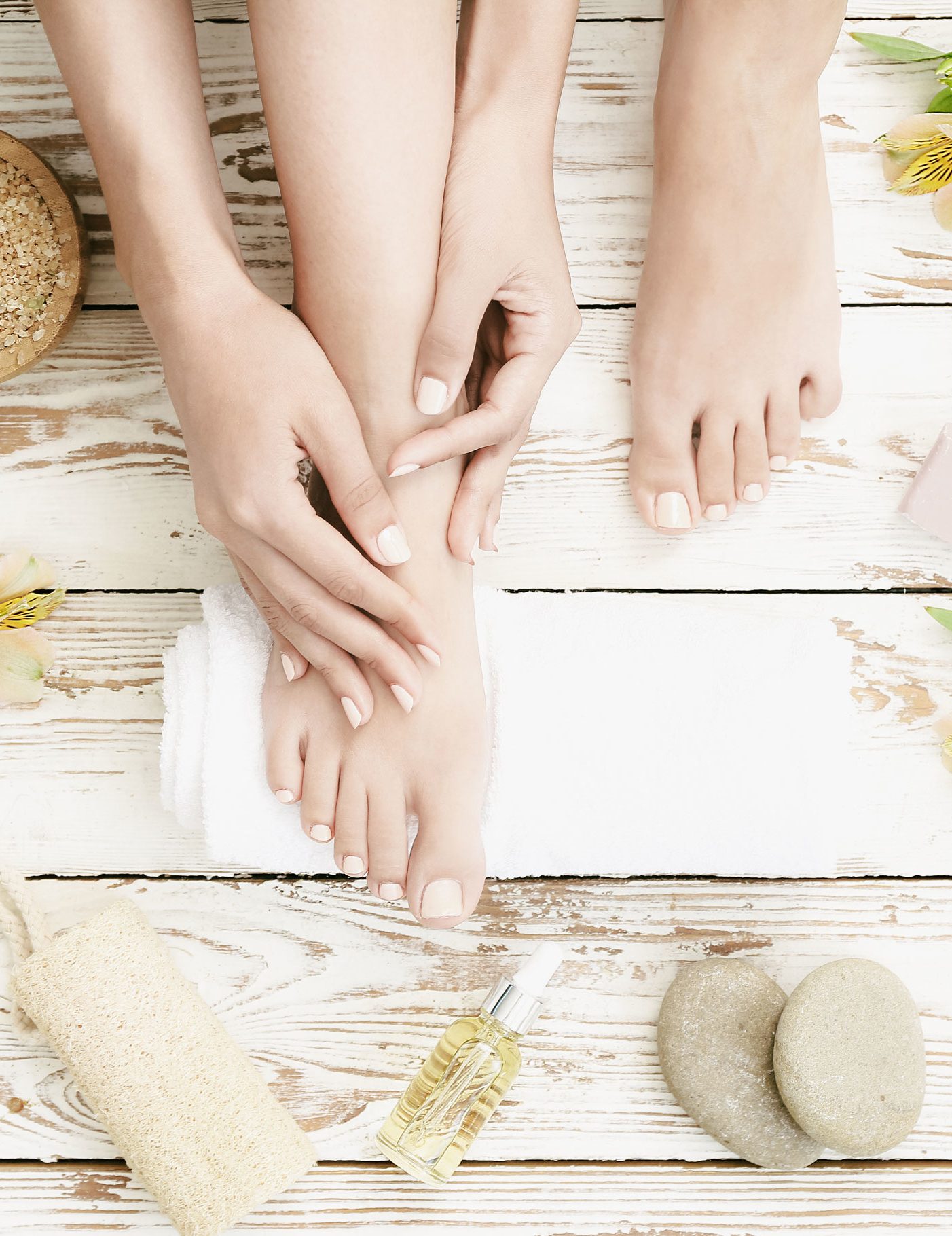 SPA program for the feet - SPA foot care
