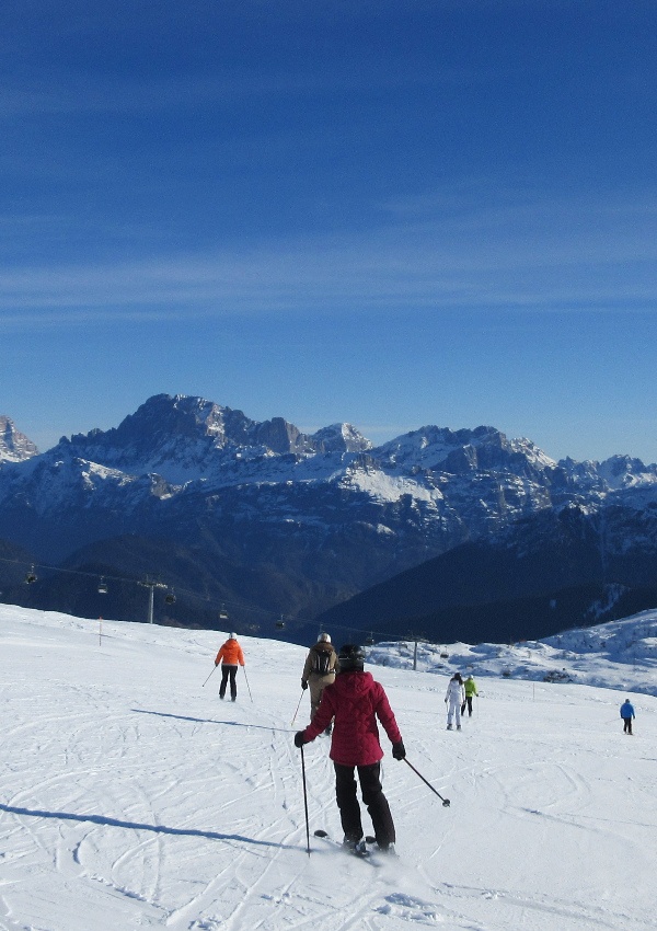 Ski day with the guests