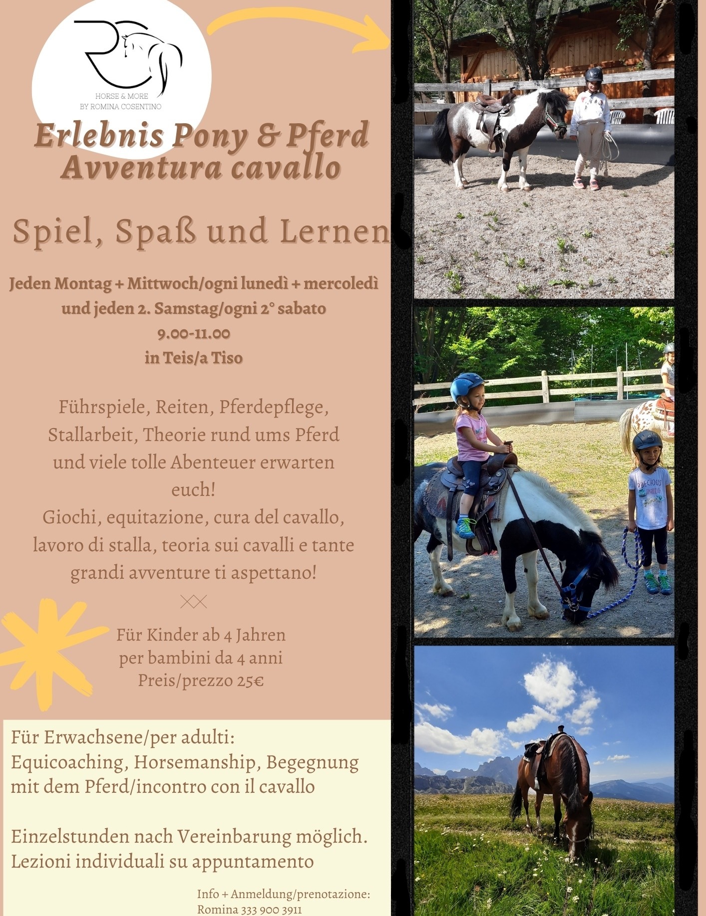 Esperienza Pony & Cavallo
