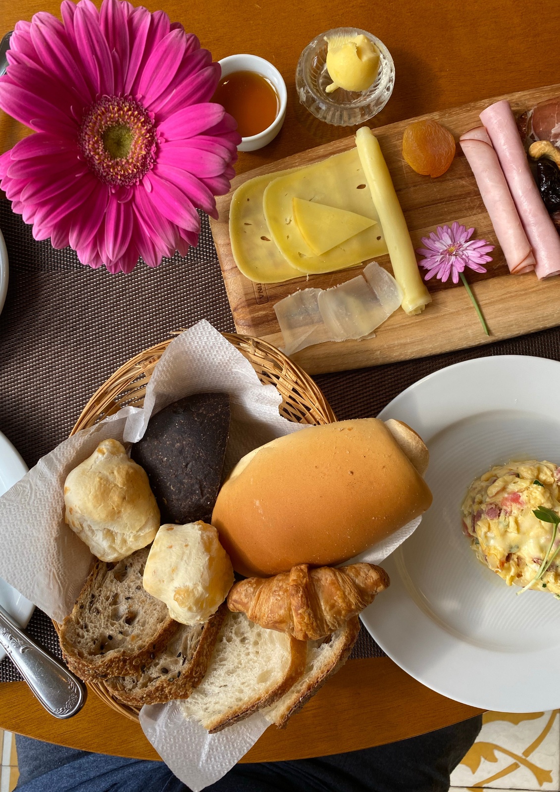Prima colazione in hotel
