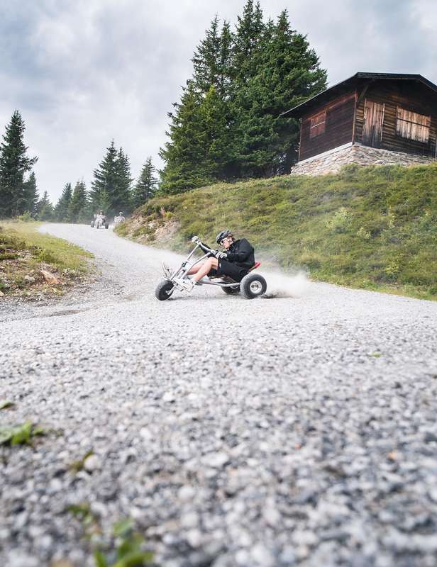 Pure adrenaline. Tobis Mountain Carts