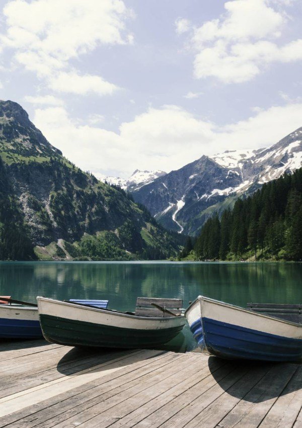 Bergseen im Tannheimertal.