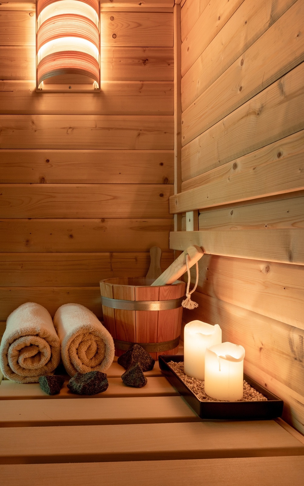 Community sauna & fitness