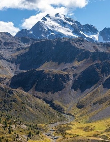 Am Fuße der Cima Piazzi