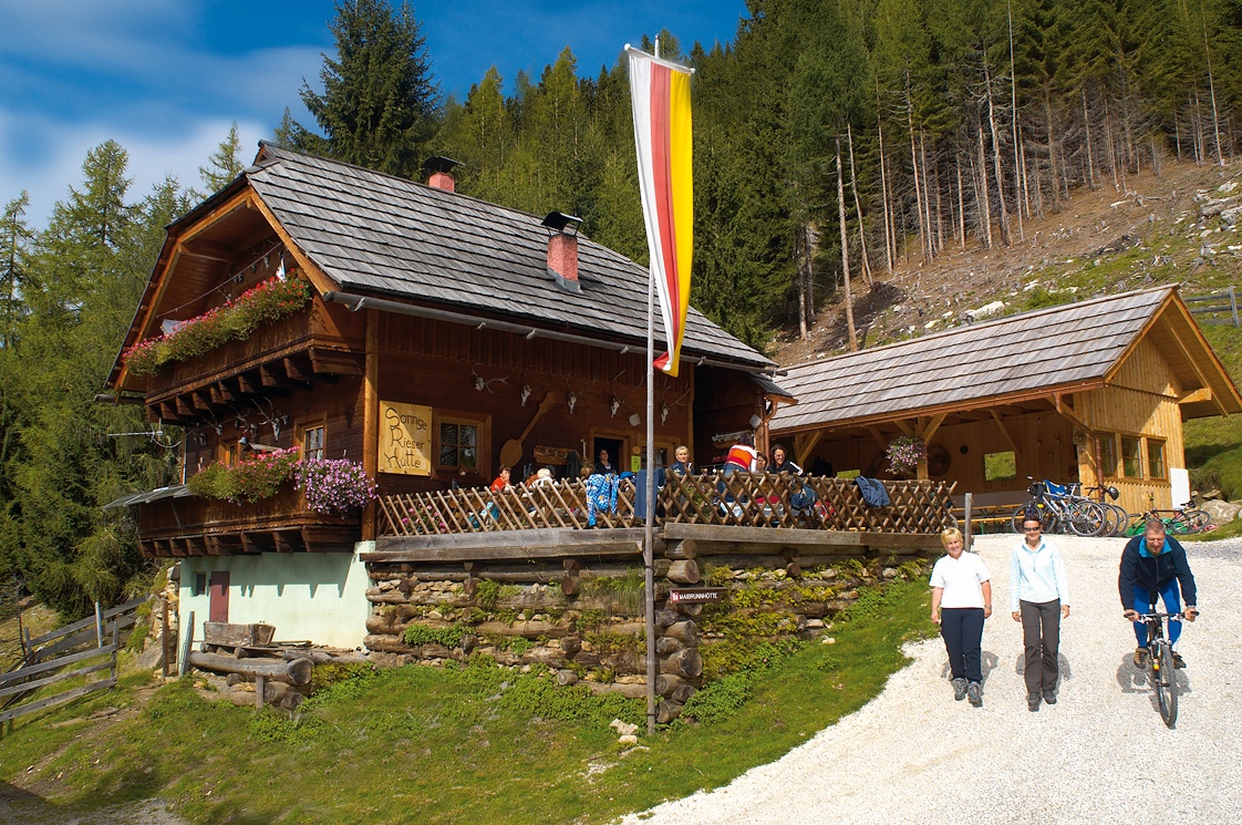 Genusswanderung zur sonnigen Rieserhütte