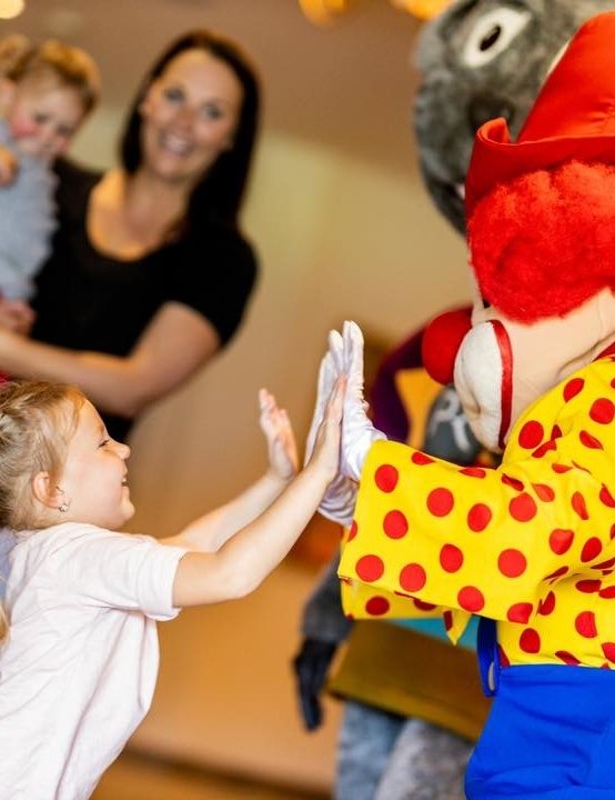 Besuch unseres Happy Clowns