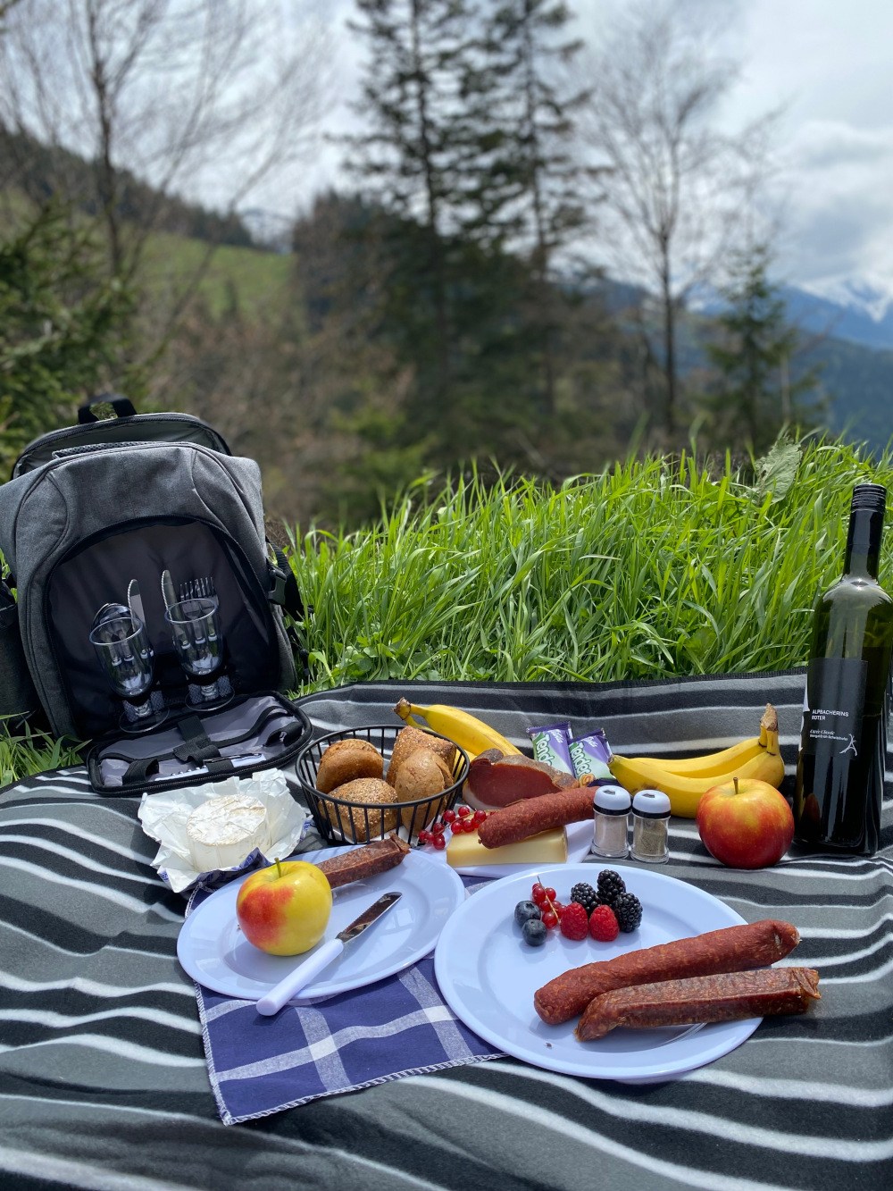 Picknick im Grünen