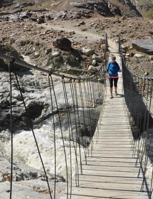 Excursion to Tibetan bridges and glacier mouths