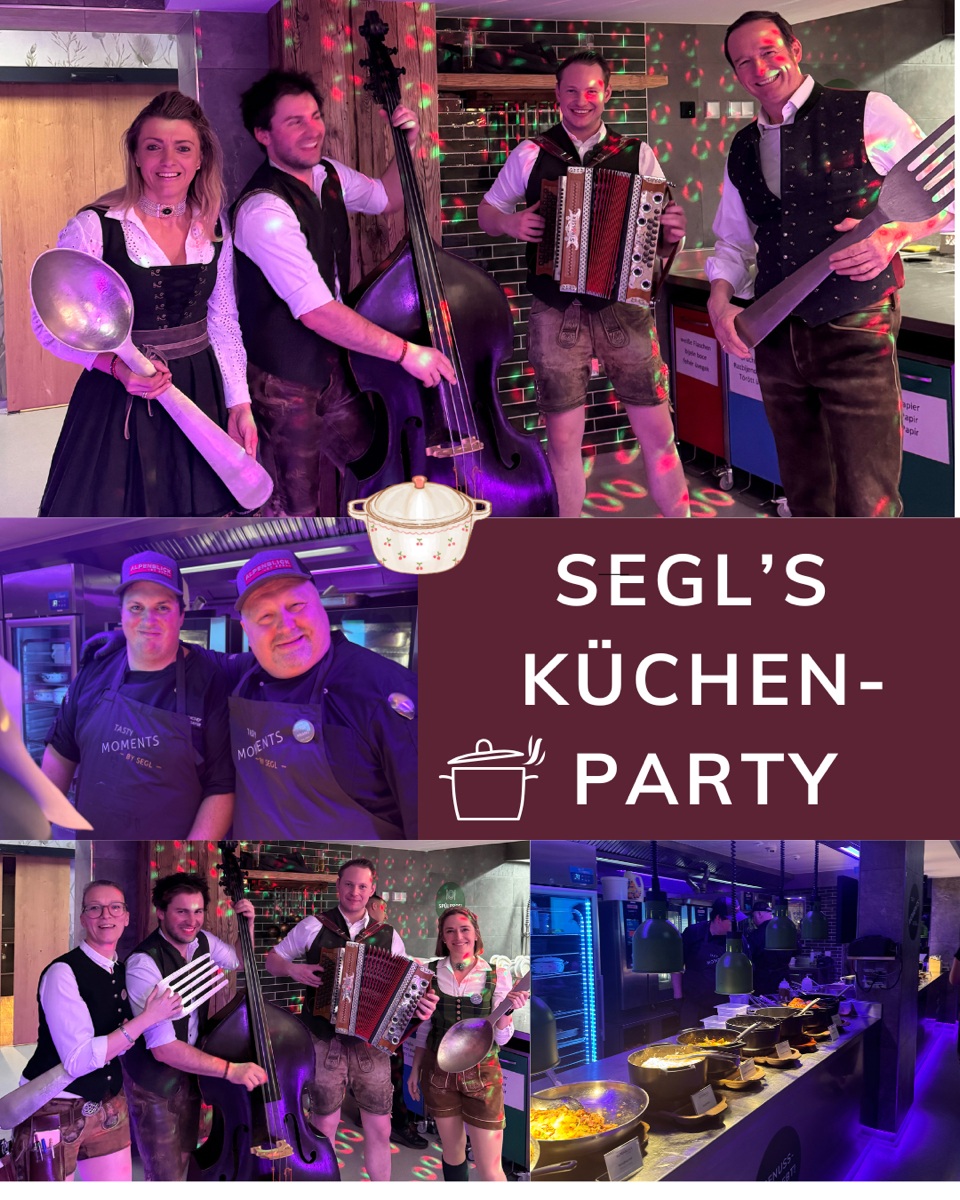 Kitchen party with the Segl Crew
