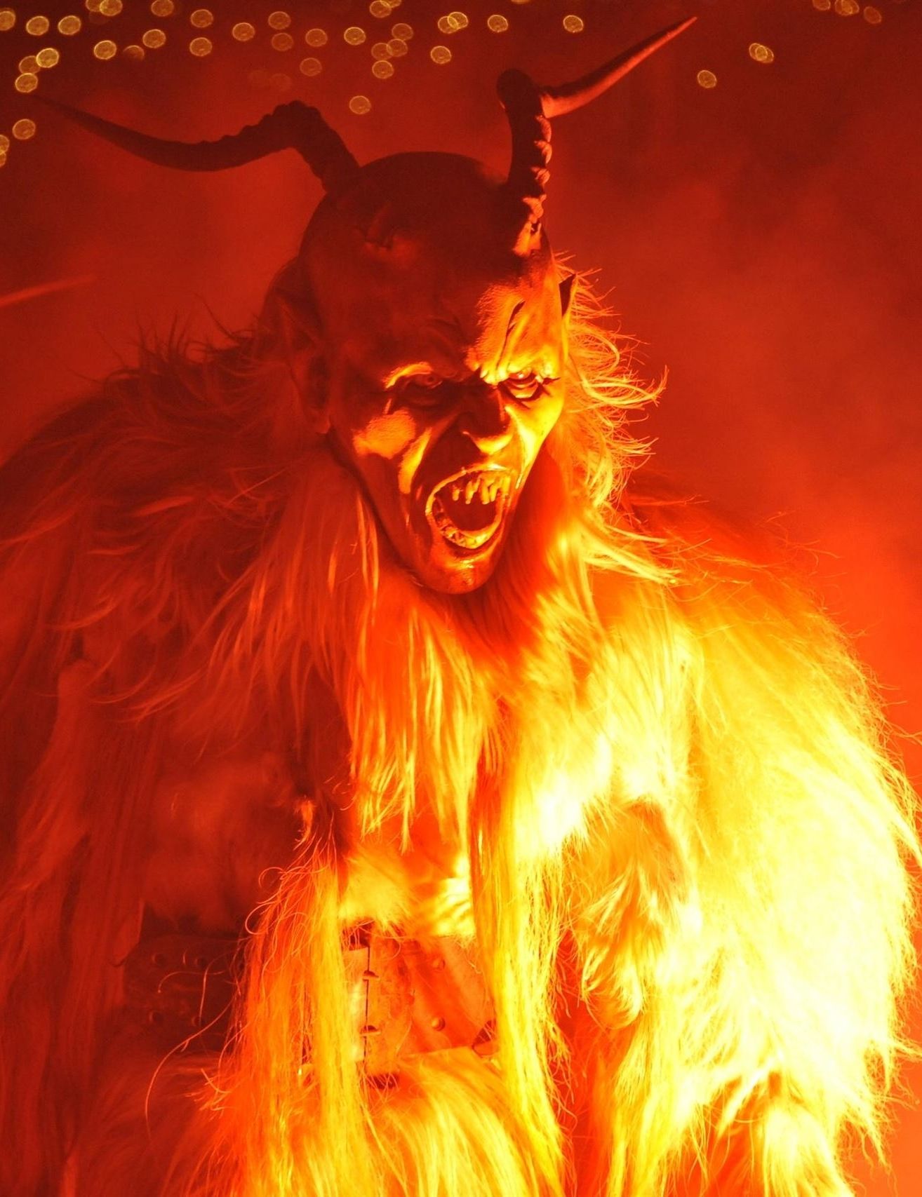 Krampus drive Seefeld