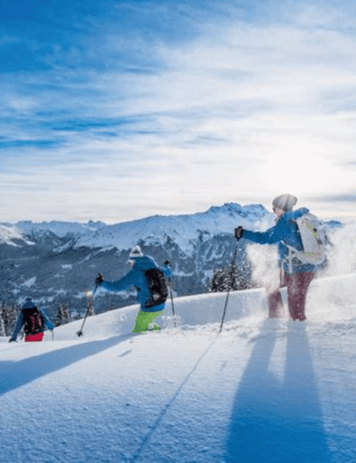 Snowshoe hike image
