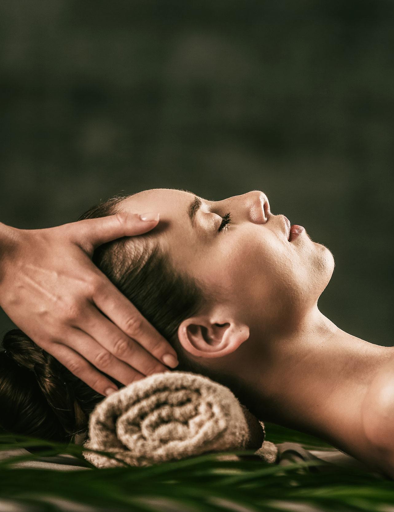 Relaxing facial rituals